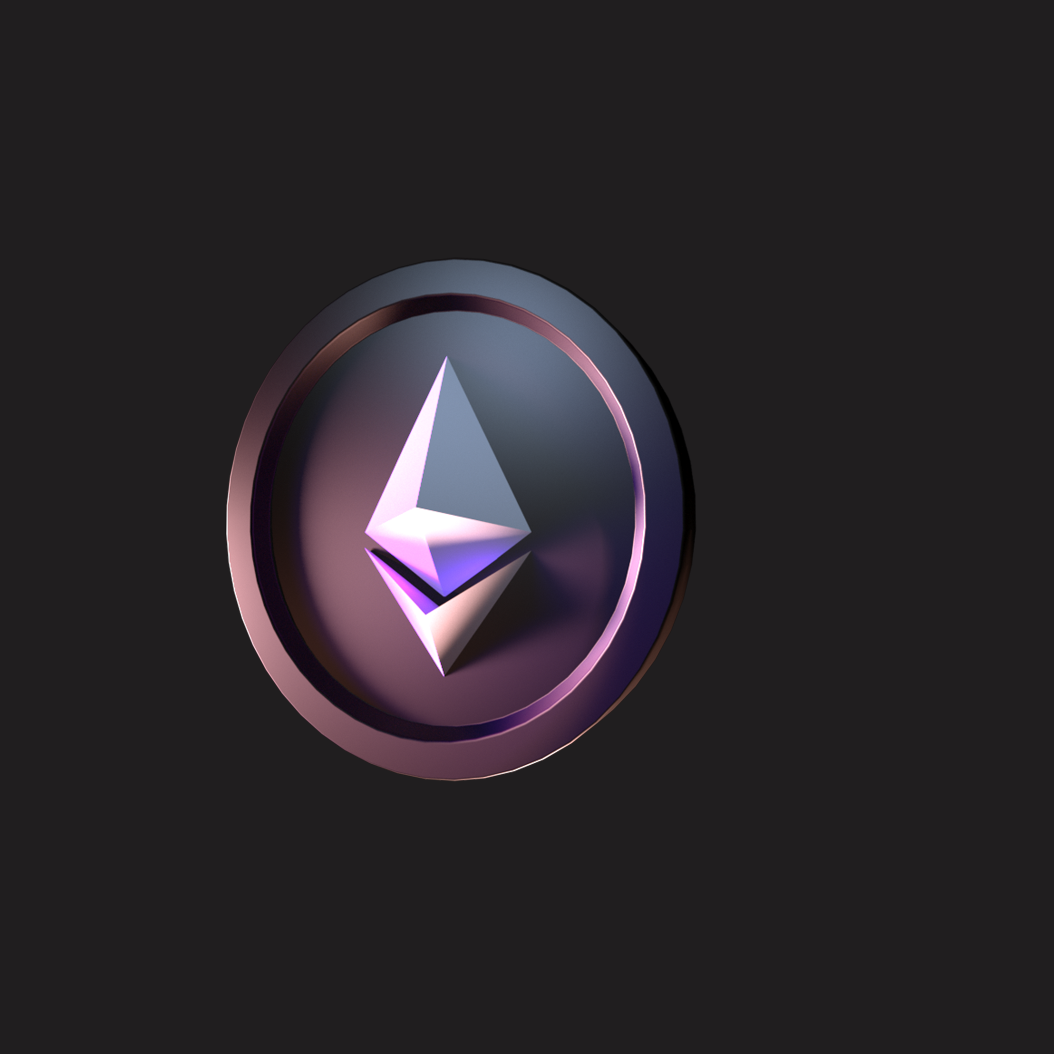 Ethereum ETH crypto Coin 3D model by nik_kukadiya | 3DOcean