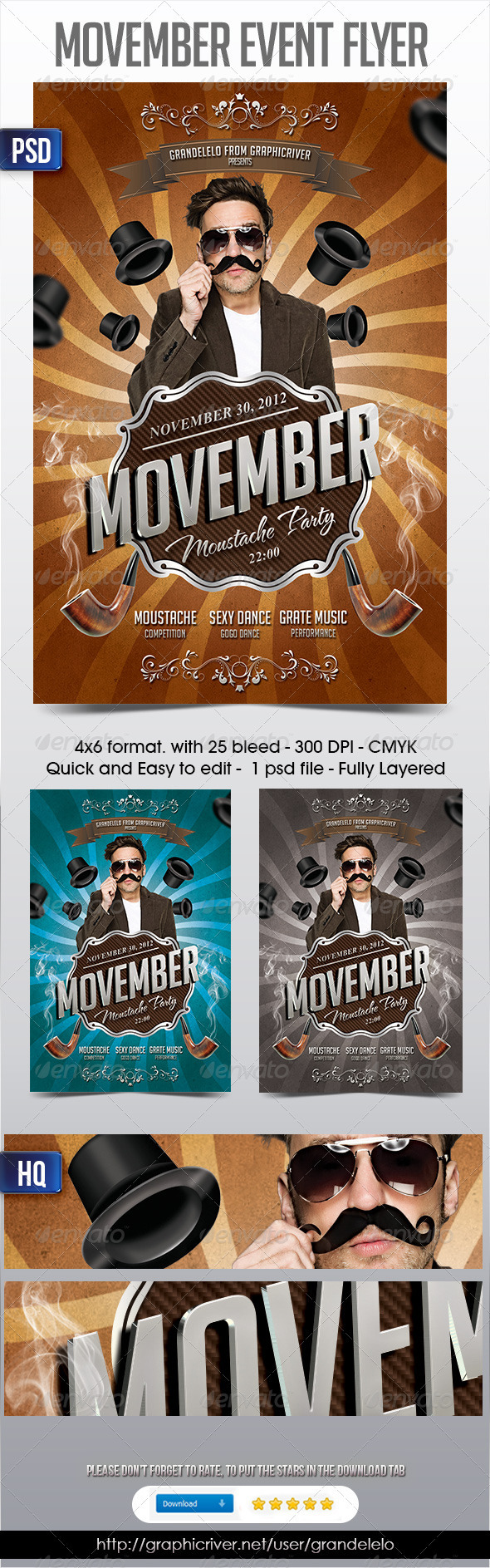 Movember Fyer - Holidays Events