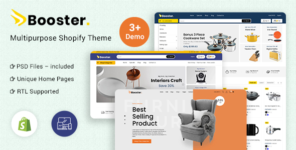 Booster – Multipurpose Shopify 2.0 Theme