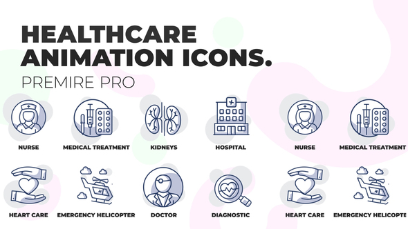 Medicine & Healthcare - Animation Icons (MOGRT)