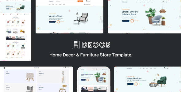[DOWNLOAD]Dkoor - Home Decor & Furniture Store Template