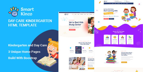 Special Kinco - Day Care & Kindergarten HTML Template