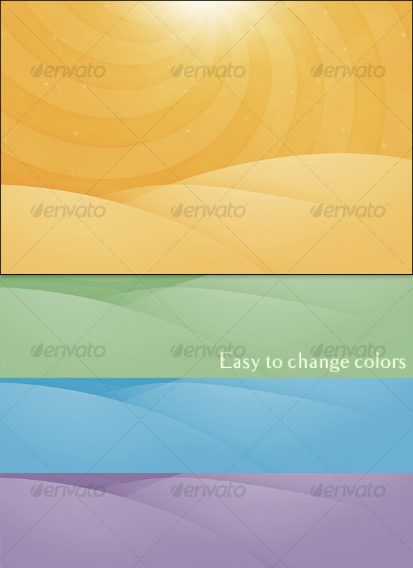 Abstract Meadow Background - Backgrounds Graphics