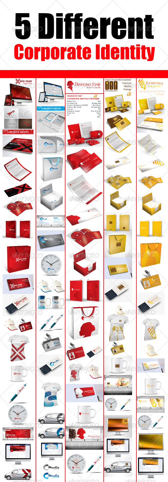 Corporate Bundle V2 - Corporate Business Cards