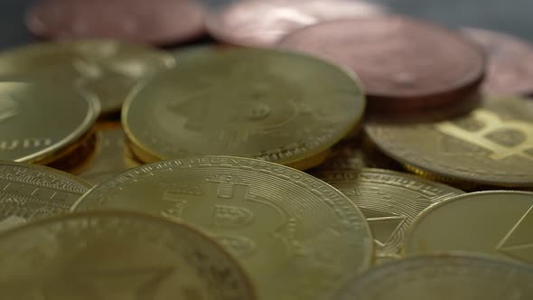 Ethereum and Bitcoin Coins 12 alt