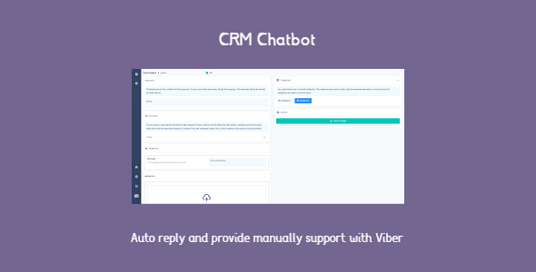 CRM Chatbot - auto reply the Viber messages