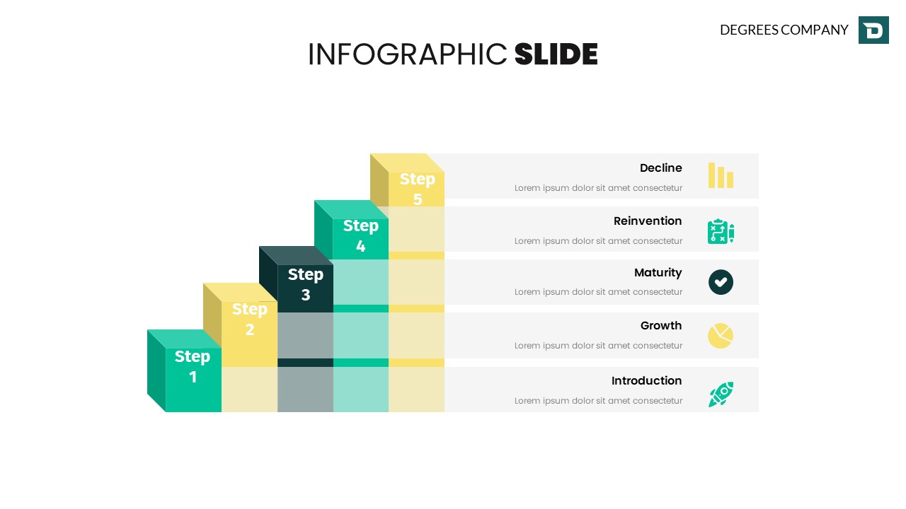 Degrees - Business Google Slide Template, Presentation Templates ...