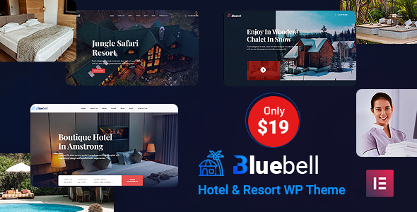 Bluebell – Hotel & Resort WordPress Theme