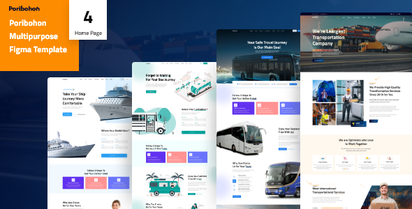 Poribohon - Multipurpose Figma Template