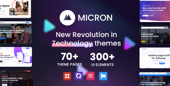 Micron – Multi-purpose Technology WordPress theme