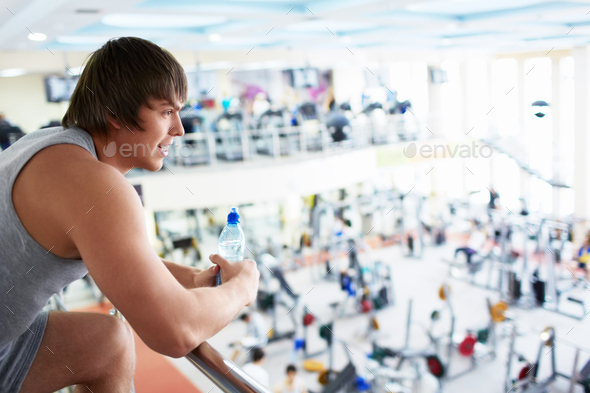 In the fitness club - Stock Photo - Images
