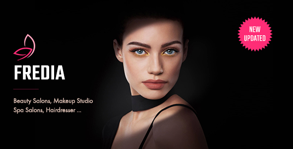 Extraordinary Fredia - Makeup Artist, Model & Beauty Template