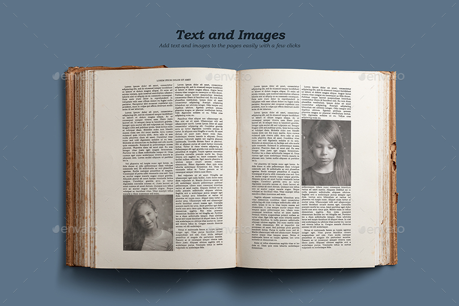 Old Book Mock Up Graphics Graphicriver