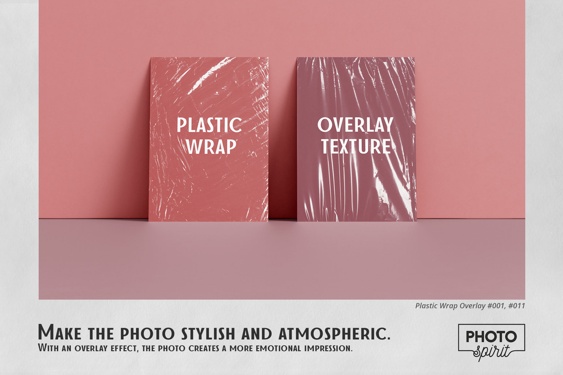 Plastic Wrap Effect Overlays, Addons GraphicRiver