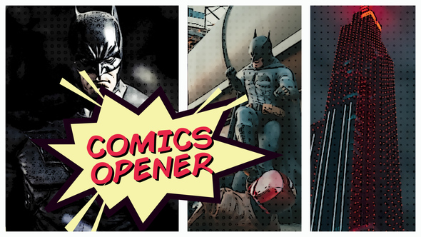 Superhero Comics Opener