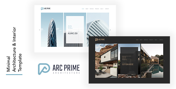Exceptional ARC PRIME - Minimal Architecture & Interior Template