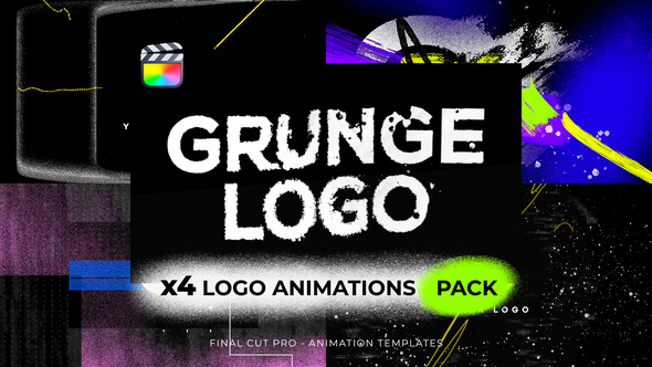 Logo Reveal Pack - Grunge Intros