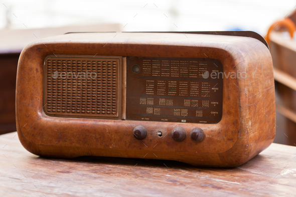 Old Radio Stock Photo By Nzooo | PhotoDune