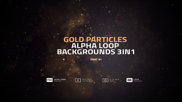 Golden Particles Alpha Loop Backgrounds 3in1 Part 1