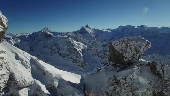 Cold Ice Glacier Mountains Naure Environment in Winter Weather Season alt