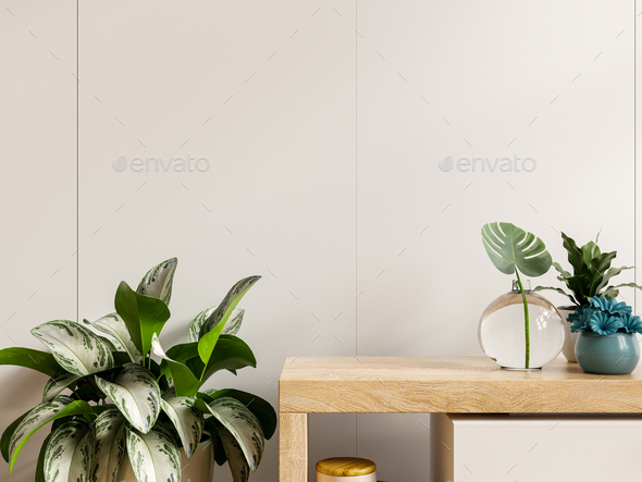 Mockup white wall. Stock Photo by vanitjan | PhotoDune