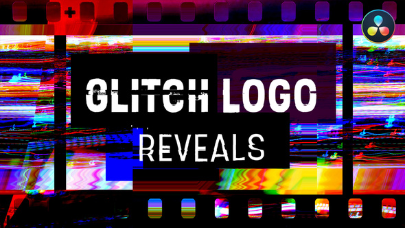 Glitch Logo Reveals | For DaVinci Resolve