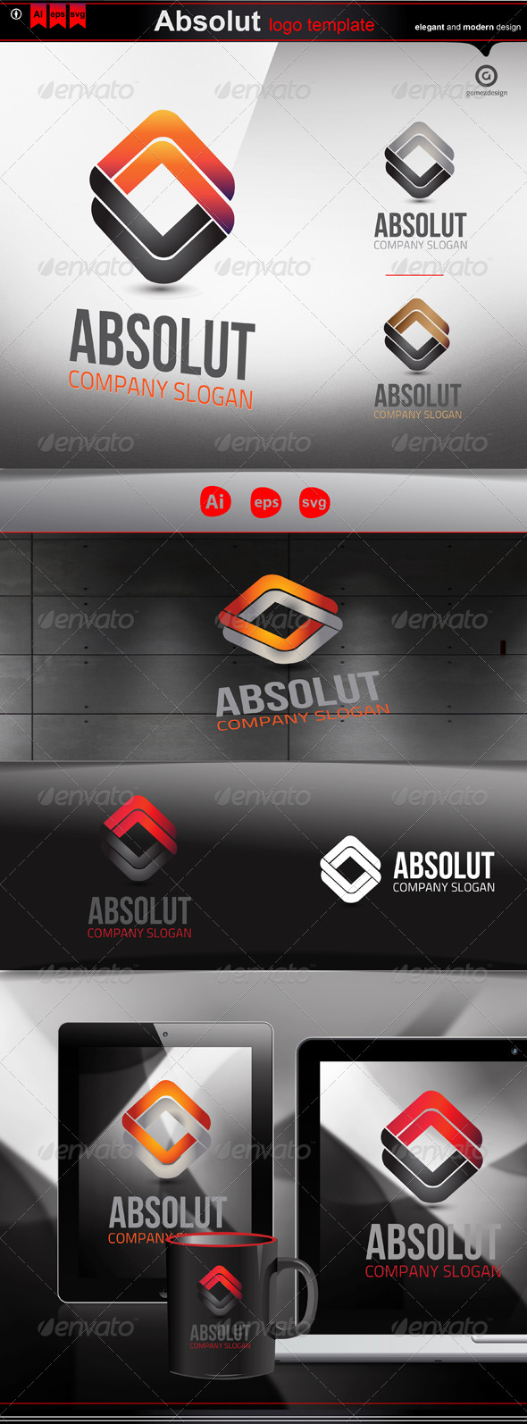 Absolut - Logo Templates