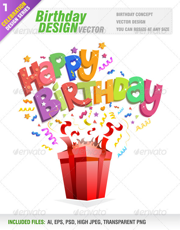 Happy Birthday - Birthdays Seasons/Holidays
