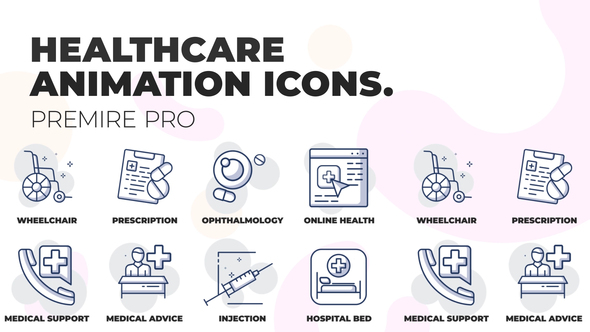 Healthcare - Animation Icons (MOGRT)