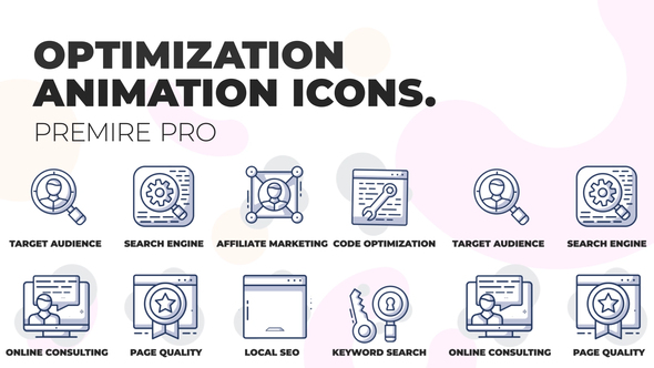 Seo optimizations - Animation Icons (MOGRT)
