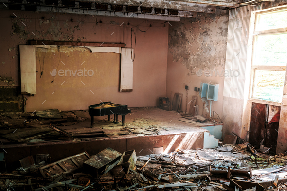 Auditorium Of Pripyat Music School And Concert Hall - Pripyat ...