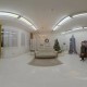 360 degree background, equirectangular projection, environment map. Christmas HDRI