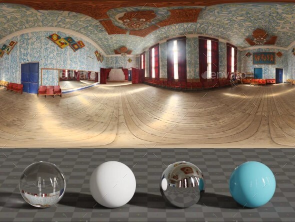 360 degree background, equirectangular projection, environment map. Country Club HDRI