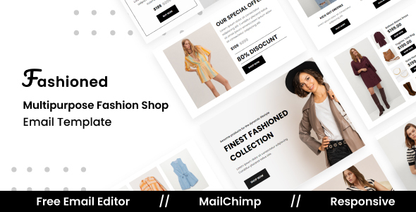 Fashioned – Multipurpose Responsive Email Template