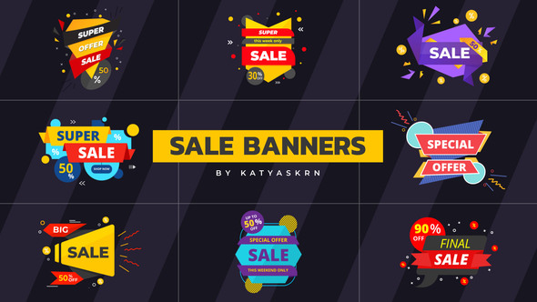 Sale Banners - Premiere Pro