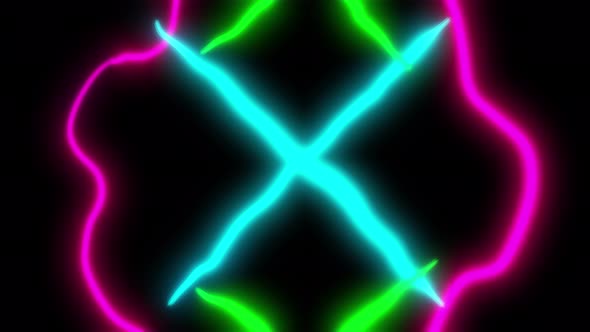 Light scribble abstract background Loop