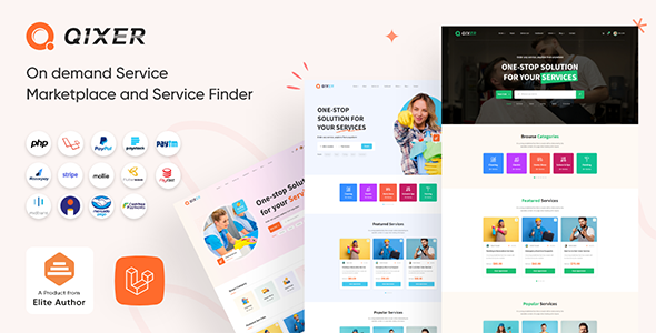 Qixer – Multi-Vendor On demand Service Marketplace and Service Finder