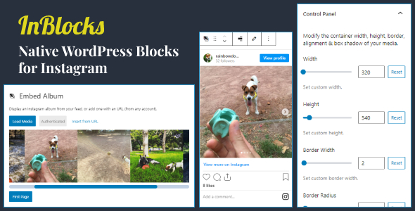 InBlocks - WordPress Blocks for Instagram