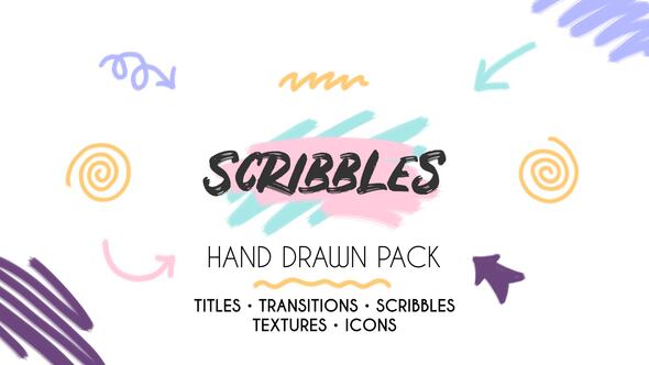 Scribbles. Hand Drawn Pack