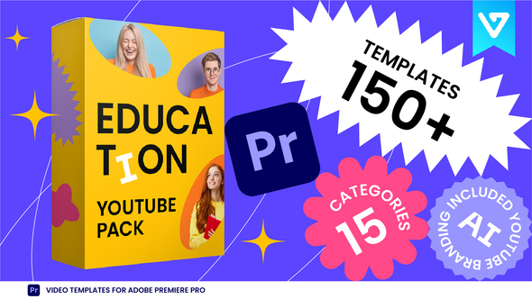 YouTube Pack Education | Premiere Pro