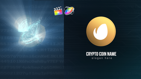 Crypto Coin Logo Reveal