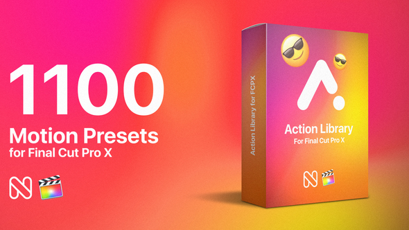 Action Library - Motion Presets for Final Cut Pro X by nitrozme | VideoHive
