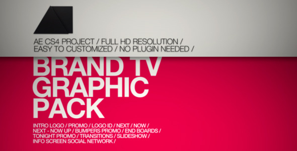 Brand TV Graphic - VideoHive 3282352
