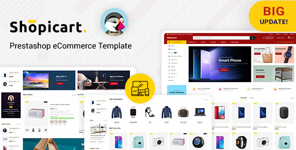 ShopiCart - Premium Multipurpose PrestaShop Theme