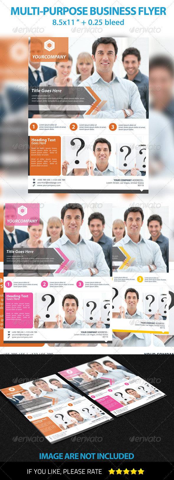 Multi-Purpose Business Flyer Template 2 - Commerce Flyers