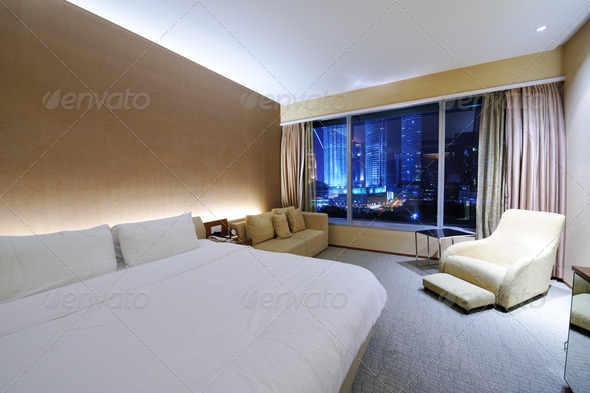 Luxurious hotel room - Stock Photo - Images