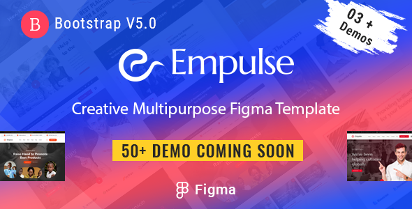 Empulse - Multipurpose Figma Template