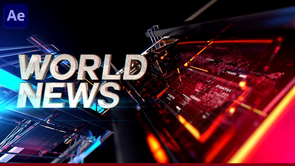 News Opener broadcast-packages template preview