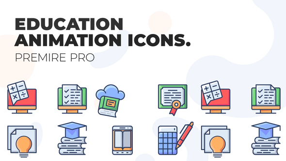Education - MOGRT UI Icons