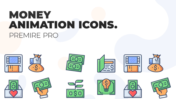 Money - MOGRT UI Icons